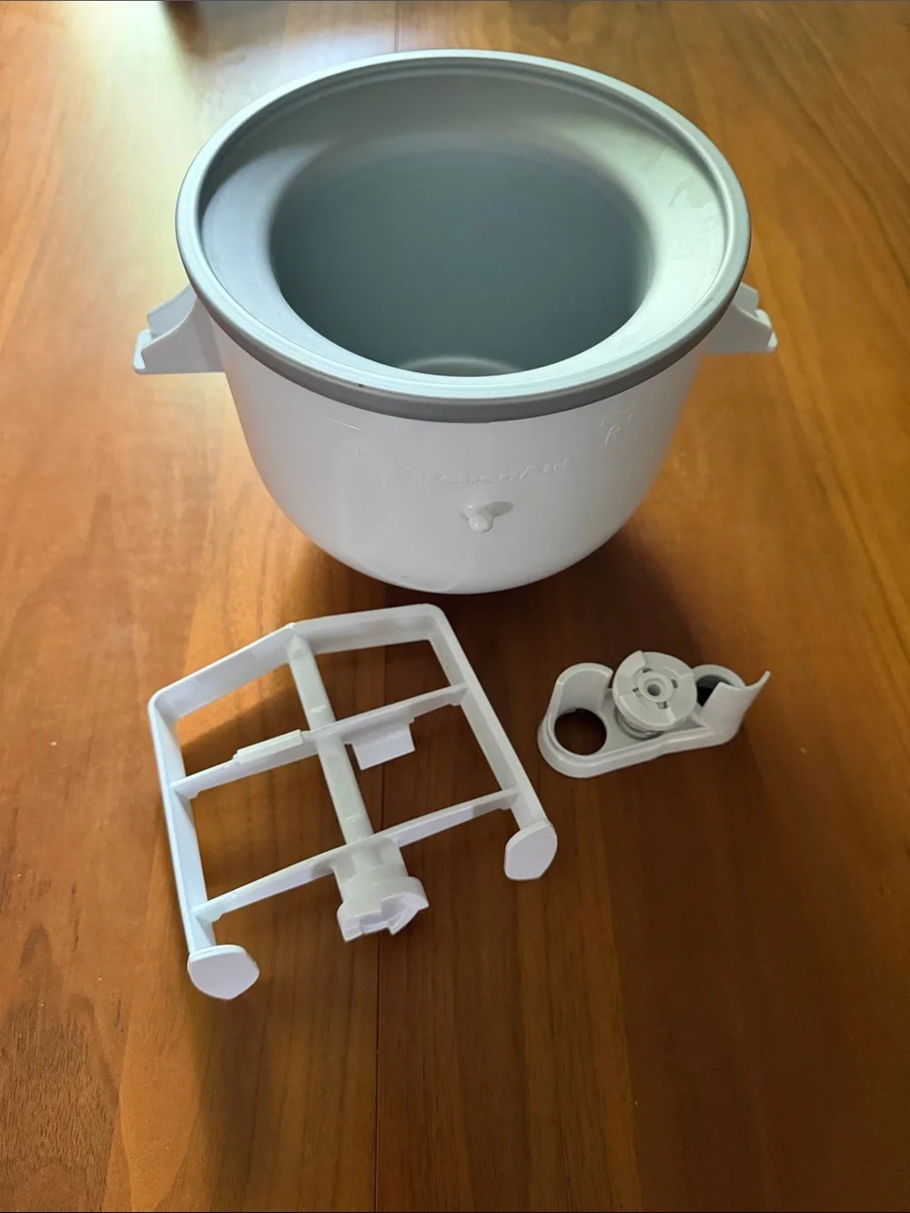 KitchenAid Ice Cream Maker Bowl with Paddle and Lid Parts